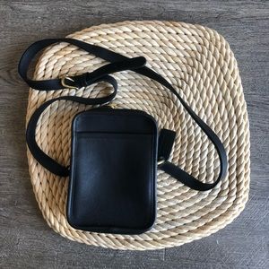 vintage coach black camera bag
